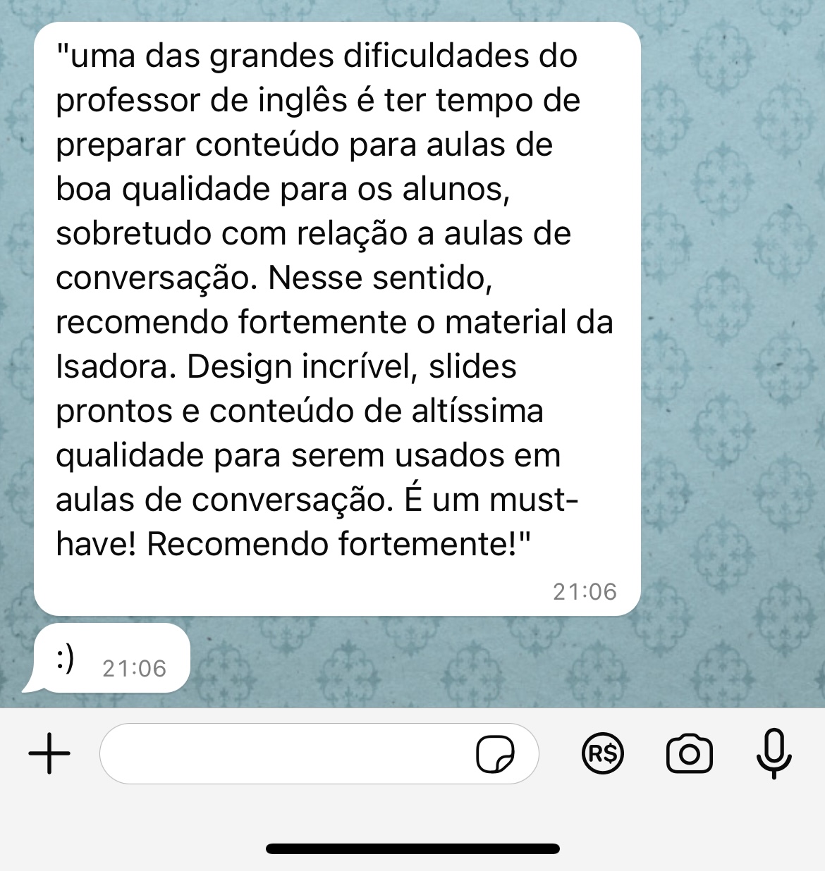 depoimento
